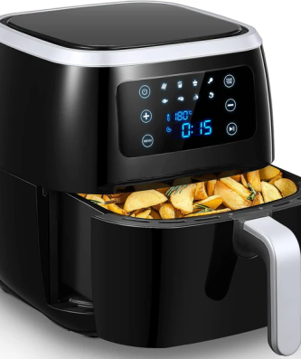 Friteuse Sans Huile de 6L 1800W noir Vendos85