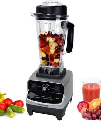 blender Mélangeur de cuisine sans BPA, 1500 Watt, 40000 tr / min, 2L avec Ecran LCD Syntrox