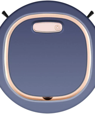 Robot aspirateur 3 en 1 avec fonction d'essuyage bleu Vendos85