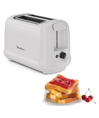 Grille-pain 2 Fentes Extra-large, 7 Niveaux De Dorage, Arret Auto, Bouton De Surélévation, Décongélation, Simpleo L Moulinex