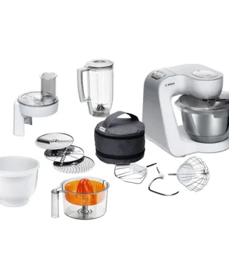 Robot multifonctions Kitchen Machine 1000 W blanc MUM58243 Bosch