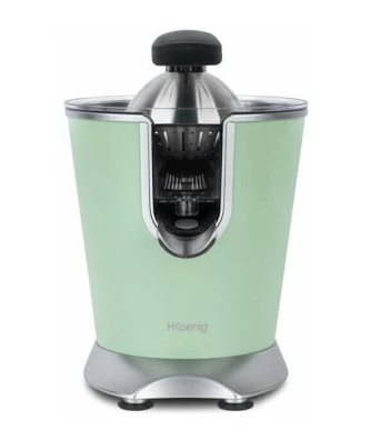 H.koenig/agr88 - Presse Agrumes - Puissance : 160w - Silencieux - Systeme Anti-gouttes - Corps En Acier Inoxydable - Sans Bpa Hkoenig