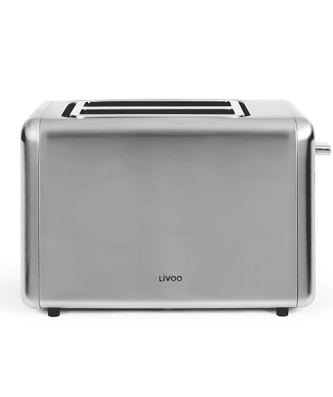 Grille-pain digital 2 fentes larges 850 W DOD205 Livoo