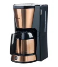 Cafetière filtre avec verseuse isotherme 8 tasses 900 W coloris cuivre Bestron