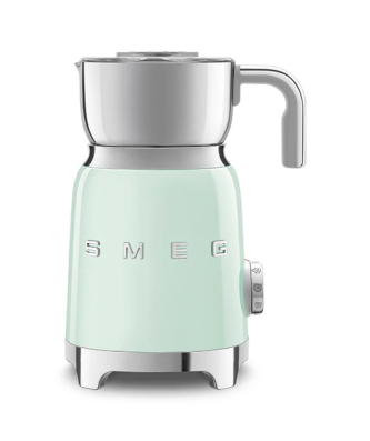 Chocolatière et mousseur de lait 500 W MFF11PGEU vert d’eau Smeg