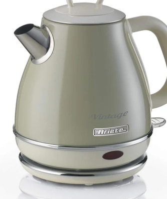 bouilloire électrique de 1L sans fil 1600W beige Ariete