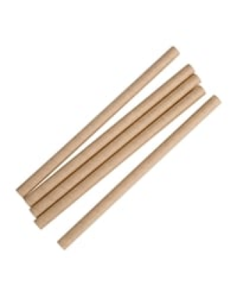 Pailles à smoothie Recyclables en papier Fiesta Recyclable kraft 210mm (lot de 250)