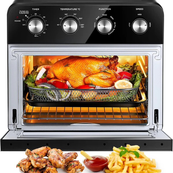 Friteuse sans Huile de 23L 1700W noir Vendos85