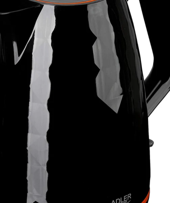 bouilloire électrique de 1,7L 2200W noir Adler