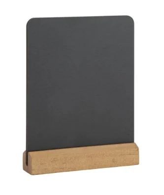 Mini ardoises de table élégantes Olympia 100(H) x 80(L)mm (lot de 4)