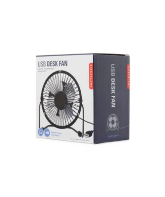 Mini Ventilateur Usb Noir Kikkerland Design