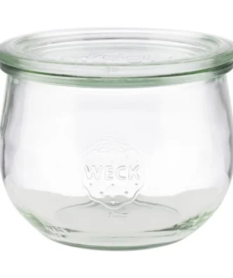 Bocaux en verre tulipe avec couvercle Weck APS 580 ml (lot de 6)