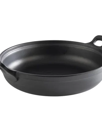 Plat à paella noir APS 280mm