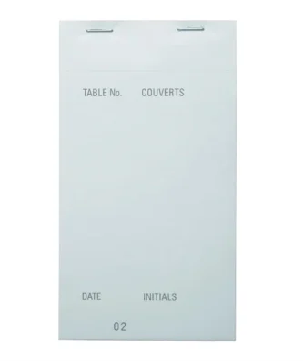 Grands carnets de commande autocopiants (lot de 50)