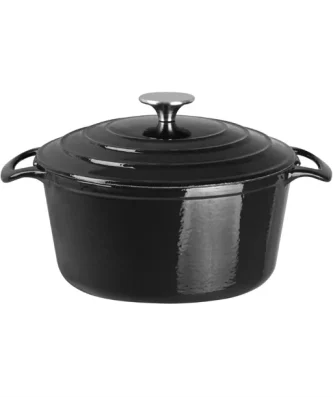 Cocotte ronde noire Vogue