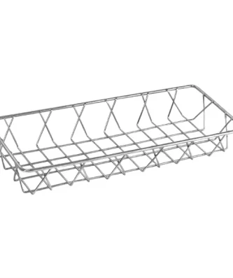 Panier de présentation inox Olympia 350 x 150 x 50mm