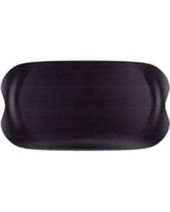 Petit plateau bois foncé écologique Roltex