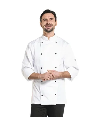 Veste de cuisine mixte Chaud Devant Firenze blanche