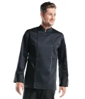 Veste de cuisine Chaud Devant Roma noire