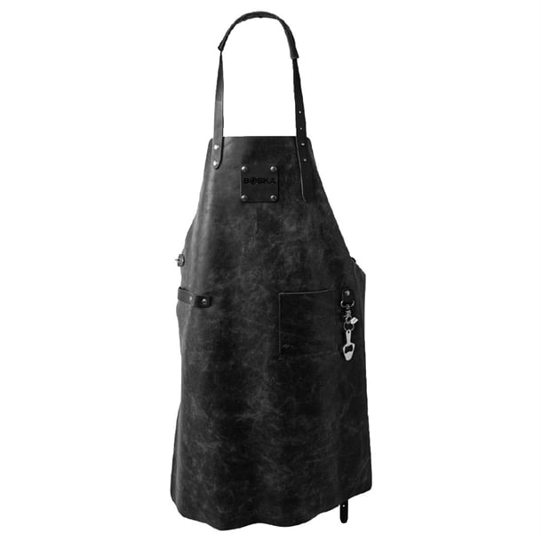 Tablier de BBQ Boska Mr. Smith noir