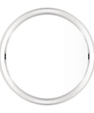 Plateau de service rond inox Olympia 305mm