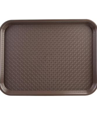 Plateau self-service Olympia Kristallon marron 450 x 350mm