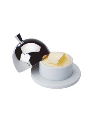 Pot à beurre avec couvercle inox