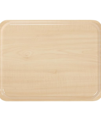 Cambro Capri Plateau de cantine stratifié Bouleau 460 mm