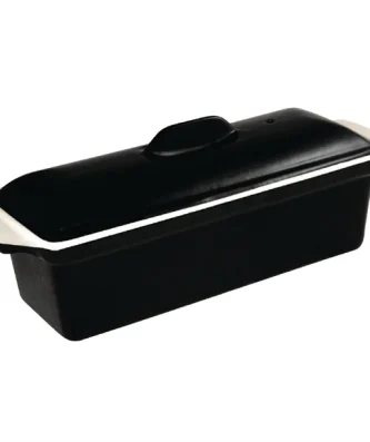 Terrine en fonte Vogue noire 1,7L