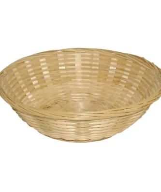 Corbeille à pain en osier Olympia ronde (Lot de 6)