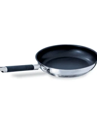 Poêle antiadhésive inox Rapid Cook 24 cm Mathon