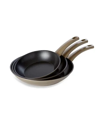 Lot de 3 Poêles antiadhérentes Prestige 20, 24 et 28 cm Mathon