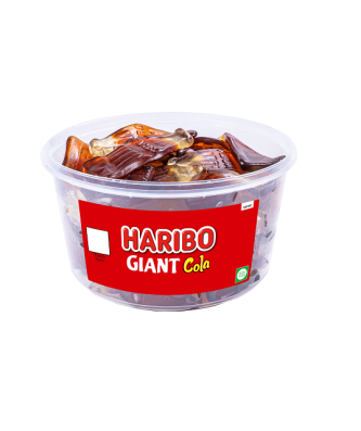 Haribo Tubs Giant Cola Bottles 720g 40 Pieces
