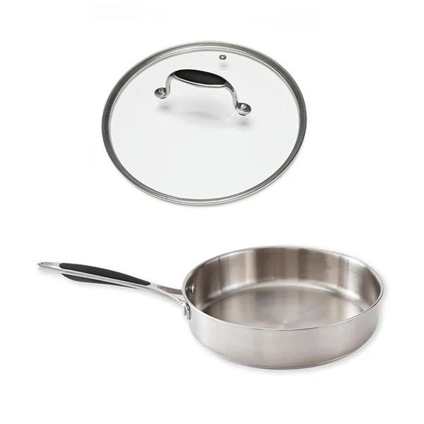 Set sauteuse Excell'Inox 24 cm et couvercle Mathon
