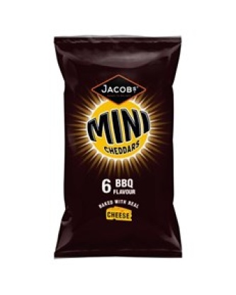 MINI CHEDDARS BBQ (12 x 6 PACK)