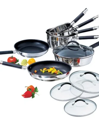 Batterie de cuisine complète 11 pièces Rapid Cook Mathon