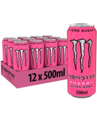 Monster Energy Drink Ultra Rosa 500ml £1.55 (12 Pack)