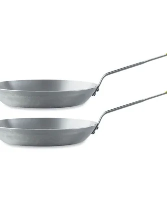 Lot de 2 poêles Minéral B Element 24 et 28 cm De Buyer