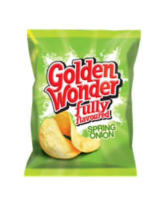 Golden Wonder Spring Onion 32.5g (32 Pack)