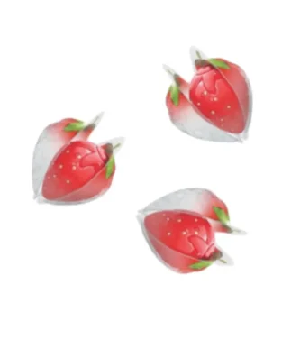 3D Juicy Stawberry