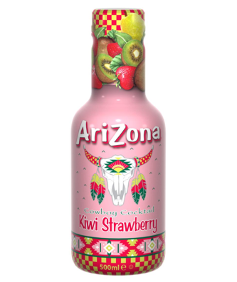 ARIZONA KIWI STRAWBERRY COWBOY COCKTAIL 500ml (6 Pack)