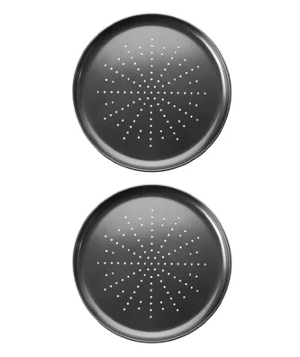 Lot 2 moules à pizza 32 cm Crispy Ibili