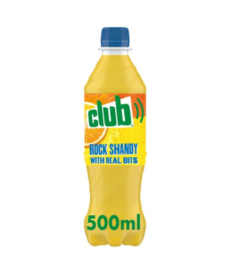 Club Rock Shandy Bottles 500ml (24 Pack)