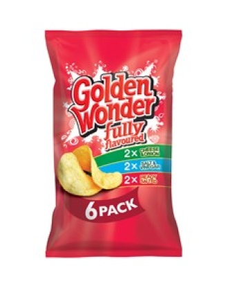 Golden Wonder Multipack Variety Pack 16 x 6 Pack
