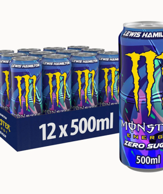 Monster Energy Drink Lewis Hamilton Zero Sugar 500ml £1.55 (12 Pack)