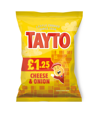 Tayto Beef & Onion 65g £1.25 20 Pack