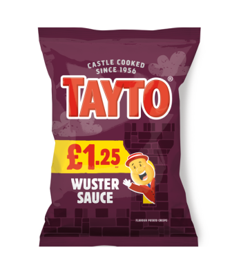 Tayto Wuster Sauce 65g £1.25 (20 Pack)