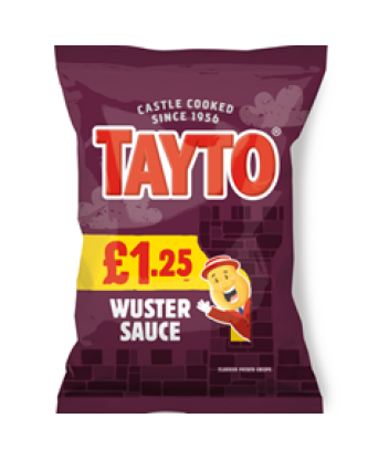 Tayto Wuster Sauce 65g £1.25 (20 Pack)