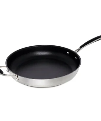 Poêle inox antiadhérente Excell'Inox 32 cm Mathon