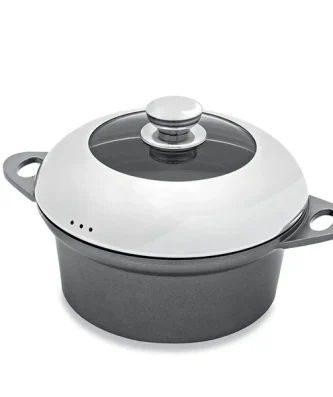 Faitout et couvercle revêtement Dur comme la pierre 24 cm Mathon